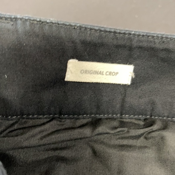 LOFT Outlet Black Original Crop Pants Size 2 - Picture 6 of 9